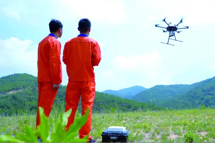 上栗无人机倾斜摄影巡检拍摄